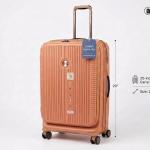 Verage Rome Monti Pp Trolley 4W Spcs  20" All With Front Pocket-Orange MS Department Store Oman