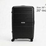 Antler Challenger Pp Trolley    20 Black MS Department Store Oman