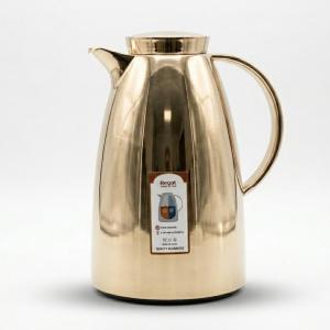 REGAL 0.35Ltr. P/B Flask Chrome BodyChampaign Gold Color MS Department Store Oman
