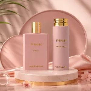 Pink Body Care Set MS Department Store Oman