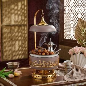Serving Buffet - M From Jiwar -  Purple + Gold MS Department Store Oman