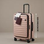 Pierre Cardin Bologara Pc Front Open Trolley S   20" Rose Pink MS Department Store Oman