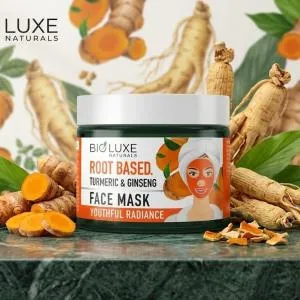 Turmeric & Ginseng Root Based Face Mask-400Gm MS Department Store Oman
