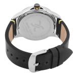 Daniel Klein Men'S Analog Day & Date Leather Strap Watch – Green Dial, Gunmetal Case & Black Leather Strap MS Department Store Oman