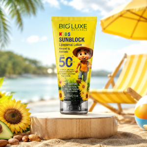Kids Sunblock Liposomal Lotion Spf 50 (150G) MS Department Store Oman