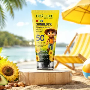 Kids Sunblock Liposomal Lotion Spf 50 (150G) MS Department Store Oman