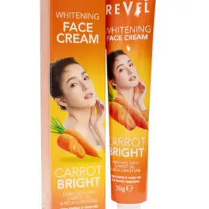 Carrot Bright Whitening Face Cream – 50Gm  (Tube)  MS Department Store Oman