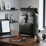 Pierre Cardin Shoulder Backpack Black MS Department Store Oman