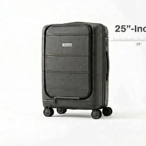 Antler Sofia Pp 4W Trolley S Cabin With Front Pocket 25" - D.Grey MS Department Store Oman