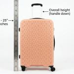 Verage Diamond Pp Trolley   25" Peach MS Department Store Oman