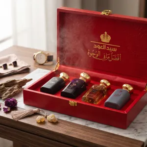4 Luxury Perfumes (Set)- 35Ml MS Department Store Oman