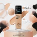 Maybelline Fit Me Foundation Matte Poreless Spf 128 - Lw MS Department Store Oman