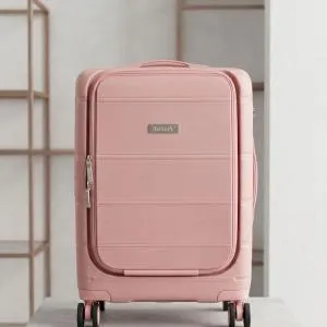 Antler Sofia Pp 4W Trolley S   Cabin With Front Pocket 30" - Peach MS Department Store Oman