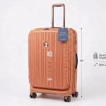 Verage Rome Monti Pp Trolley 4W Spcs  29" All With Front Pocket-Orange MS Department Store Oman