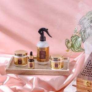Natural Oud (4Pc)-300Ml + 50Gm Bakhoor + 40 Muattar + 15Ml Diffusion Oil MS Department Store Oman