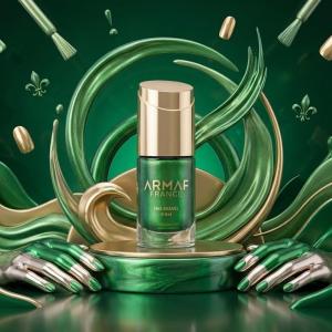 Armaf France Nail Enamel - Satin Emerald MS Department Store Oman