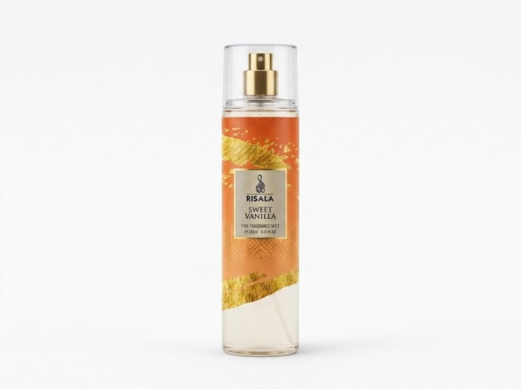 Risala Sweet Vanilla Body Mist 250Ml MS Department Store Oman