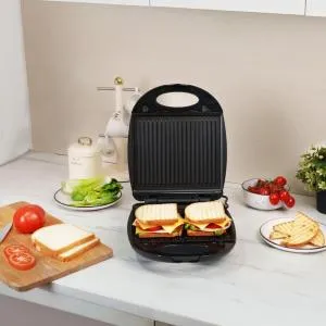 Sandwich Maker - Black MS Department Store Oman