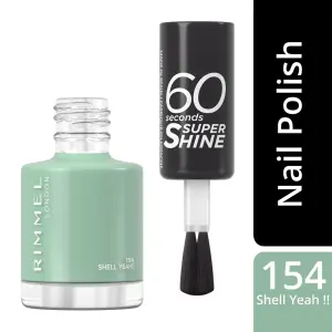 Rimmel 60 Seconds Summer Shimmer-154 Shell Yeah! (Lime Green) MS Department Store Oman