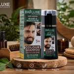 Men Beard Color Shampoo Dark Brown-180Ml MS Department Store Oman