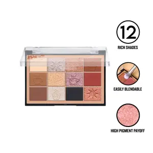 Forever It's My Day 12 Color Eyeshadow Palette MS Department Store Oman
