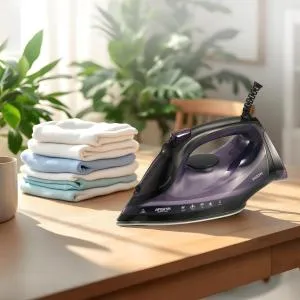 Big Steam Iron Purple MS Department Store Oman
