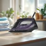 Big Steam Iron Purple MS Department Store Oman