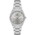 Daniel Klein Women'S Silver Dragonfly Dial Analog Stainless Steel Wrist Watch MS Department Store Oman
