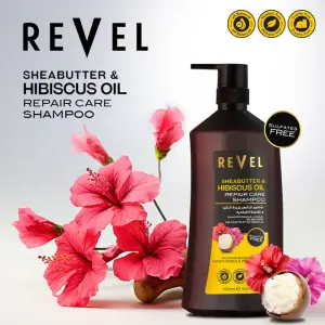 Shea Butter & Hibiscus Oil Shampoo– 1000Ml  MS Department Store Oman
