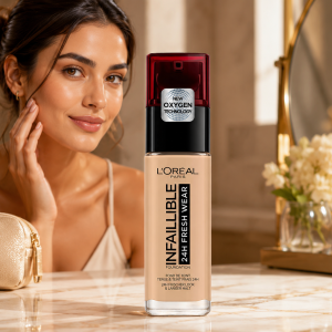 Lomu Infalliable 24H Foundation 120 Vanilla MS Department Store Oman