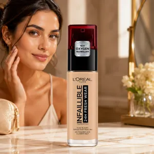 Lomu Infalliable 24H Foundation 120 Vanilla MS Department Store Oman
