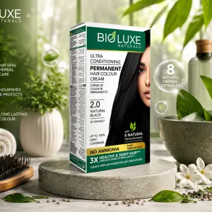 Ultlra Conditioning No Ammonia Permanent Hair Color Cream Kit Natural Black 2.0 MS Department Store Oman