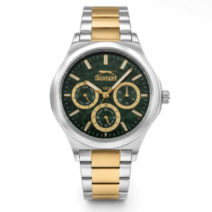 Slazenger Emerald Gold Multi-Function Watch MS Department Store Oman