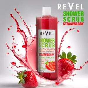 Strawberry Shower Scrub – 1000Ml  MS Department Store Oman