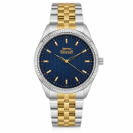 Slazenger Blue Heritage Two-Tone Watch MS Department Store Oman