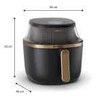 Philips Air Fryer - 7.2 L - Window MS Department Store Oman