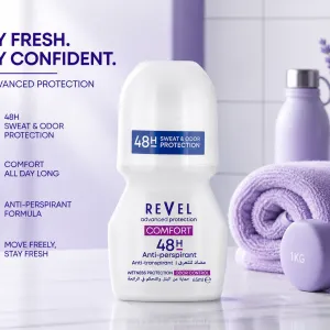 Anti-Perspirant 48H Roll On Deo Comfort 65Ml  MS Department Store Oman