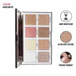 Essential 8 Color Highlighter Palette MS Department Store Oman