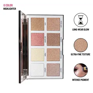 Forever Essential 8 Color Highlighter Palette MS Department Store Oman