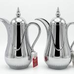 REGAL 1.0Ltr. + 1.0Ltr. P / B  Vacuum Flask Set[FullSilver] MS Department Store Oman