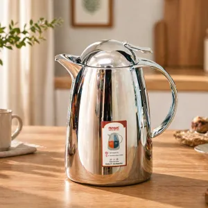 REGAL 1.5Ltr. P/B Flask Chrome Body MS Department Store Oman
