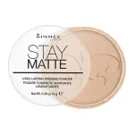 Rimmel London Stay Matte Pressed Powder Shade 005 -14G (Silky Beige) MS Department Store Oman