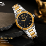 Slazenger Royal Octagon Two-Tone Watch MS Department Store Oman