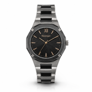 Slazenger Onyx Octagon Steel Watch MS Department Store Oman