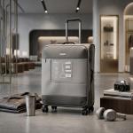 Pierre Cardin Airlite 3 Pcs Soft Trolley 24Lt Gry MS Department Store Oman