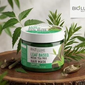 Leaf Based Neem / Tea Tree Hair Mask-325Ml MS Department Store Oman