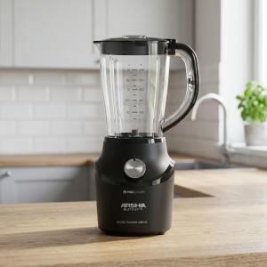Blender With Plastic Jar   - Black MS Department Store Oman