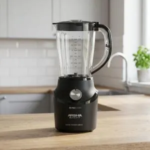 Blender With Plastic Jar   - Black MS Department Store Oman