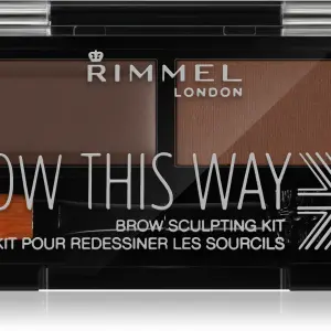 Rimmel Brow This Way Palette -(Dark) MS Department Store Oman