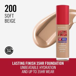Rimmel Lasting Finish Foundation 200 -(Soft Beige) MS Department Store Oman